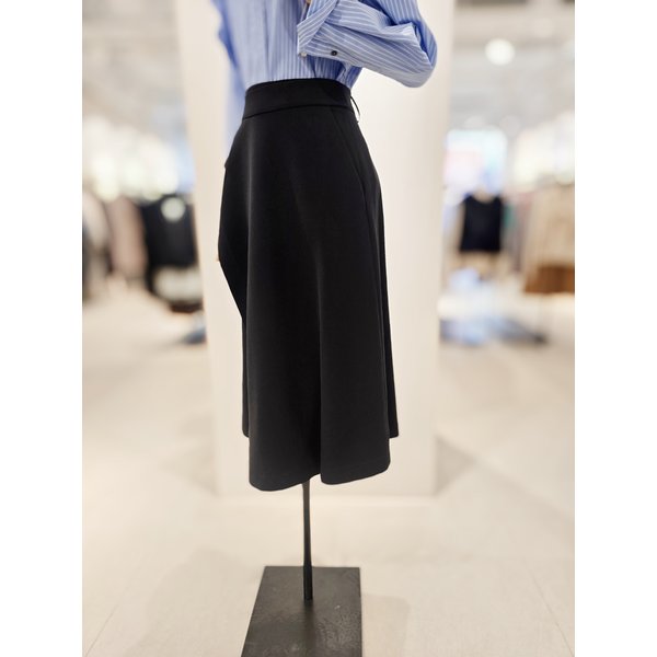 [파주점] [더아이잗컬렉션]랩 디테일 롱 스커트 CR3A0SK711
