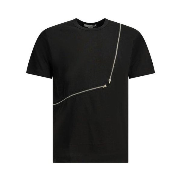 26SS 꼼데가르송 반팔 티셔츠 FQ T012 S26 1 BLACK DOM