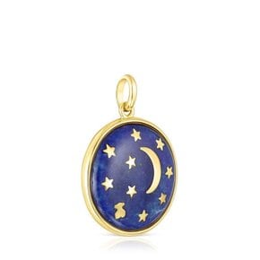 Magic Nature lapis lazuli moon disk large pendant/팬던트/111374530