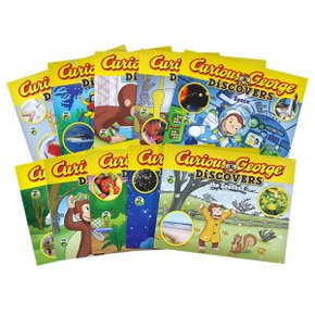 (영어원서) Curious George Discovers 픽쳐북 10종 세트 (Paperback) (CD 없음)