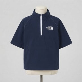 노스페이스 키즈 키즈 아이스맥스 하프집 NAVY NT7KS03T