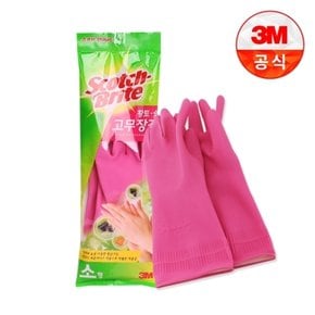 황토숯 일반형 고무장갑(소)
