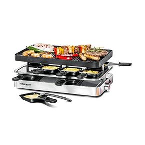 독일 롬멜스바흐 라끌렛 전기그릴 655043 ROMMELSBACHER Raclette Grill RC 1400  Reversible Pl