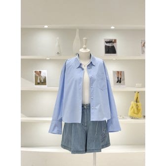 듀엘 [여주점] 여성 베이직 코튼 셔츠 (L262MSC044)