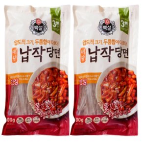 백설 대왕 납작당면 300g 3개