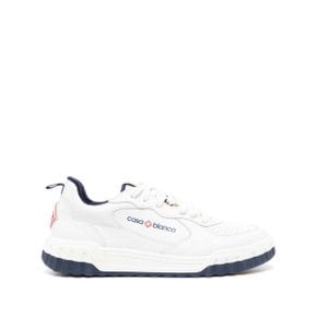 Low Top SNK-017 03M NA/WH WHITE/BLUE