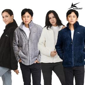 코몽트 남녀공용  쉘파 하이넥 후리스 자켓 4종택 1