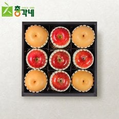 [9/11(수) 오전9시 주문마감][총각네] 명품 제수용 사과 배 혼합과일 선물세트 1호 4.8kg