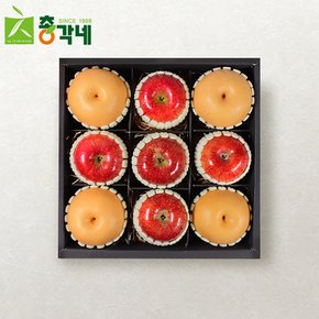 [9/11(수) 오전9시 주문마감][총각네] 명품 제수용 사과 배 혼합과일 선물세트 1호 4.8kg