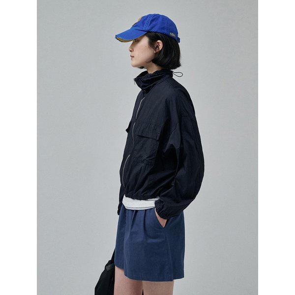 ALPHEN POCKET WINDBREAKER JUMPER_NAVY