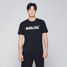 (20%off)[배럴] 맨 선셋 비치 반팔 래쉬가드 블랙 (B3FMWSS001BLK)