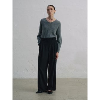 앤클라인 핀턱 와이드 슬렉스O5HW003