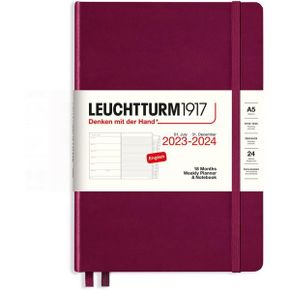 독일 불렛저널 로이텀 2024 다이어리 LEUCHTTURM1917 367686 Weekly Planner Notebook Medium A5