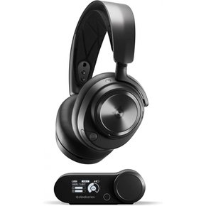 스틸시리즈 게이밍 헤드폰 Arctis Nova Pro Wireless X 무선 61521 블랙