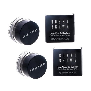 바비브라운 롱 웨어 젤 아이라이너 블랙 잉크 3g 2개 Bobbi Brown Long Wear Gel Eyeliner Blac Ink