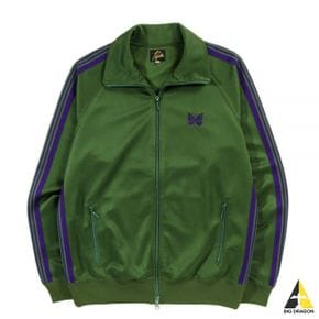 NEEDLES 니들스 Track Jacket - Poly Smooth IVYGREEN (NS244) (폴리 스무스 트랙 자켓)