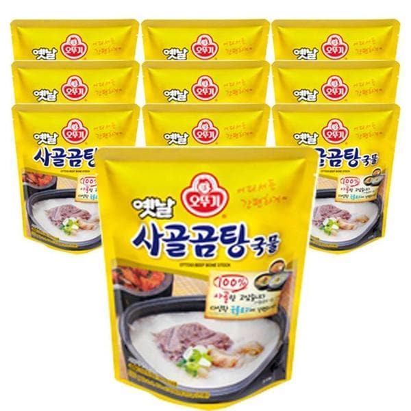 오뚜기 행사 옛날 사골곰탕 국물 500ml 10개(1)