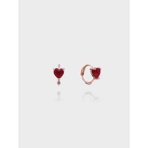 Anne Heart One touch 14K Earring