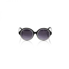 4489188 Frankie Morello Chic Round Sunglasses with Womens Accent 75064475