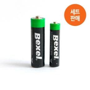 아트박스/제이밀크 벡셀 1.5V 망간건전지 AA / AAA 1조(2알)