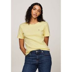 4763095 Tommy Hilfiger NEW SLIM CODY - Print T-shirt lemon zest