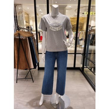 파프리카 로스트 힐스 레터링 반팔 티셔츠 NK1TS212