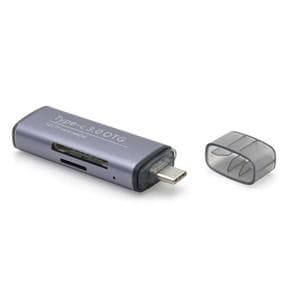 Coms USB C타입 휴대용 카드리더기 OTG 마이크로 SD (S12169802)