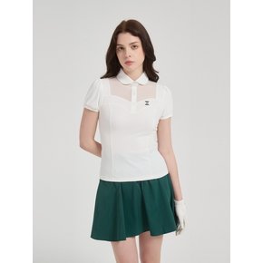 Asgley Puff Short Sleeve Top