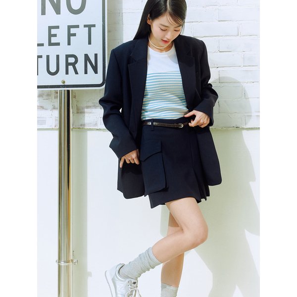 언발카고포켓 미니랩 스커트 AQ1WS272