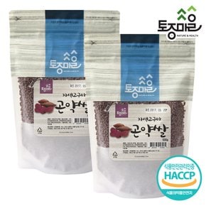 HACCP인증 자색고구마 곤약쌀 500g X 2개