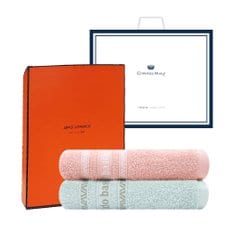 송월타월 송월타올 AB인디 120g 수건 단체 답례품 2p세트