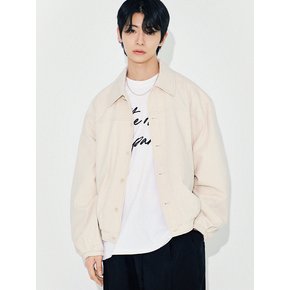 Peach Twill Drizzle Jacket J30 Ivory