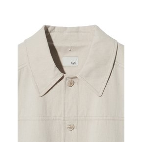 Peach Twill Drizzle Jacket J30 Ivory