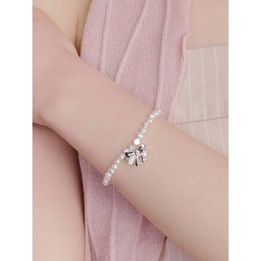 camille ribbon pearl bracelet