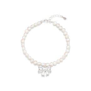 camille ribbon pearl bracelet