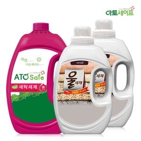 액상 세제 2.5L 1개+울전용2L 2개