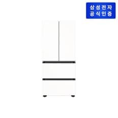 삼성 [쓱설치]Bespoke AI 김치플러스 김치냉장고 4도어 490L  RQ49DG90X2EW
