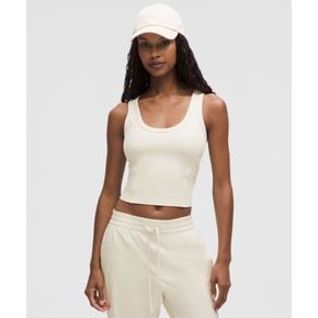 30% ▼ 스무드 앤 리브드 Nulu 스쿱넥 탱크 - LTIV