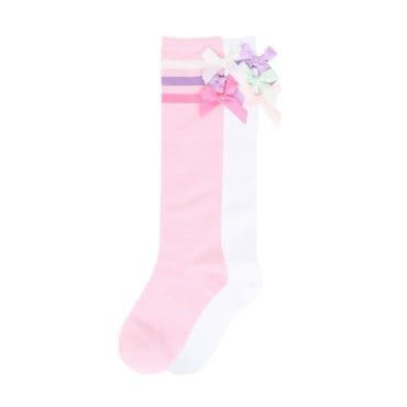 토박스 트리플 리본 니삭스 2pack TBKCFNTAKN13
