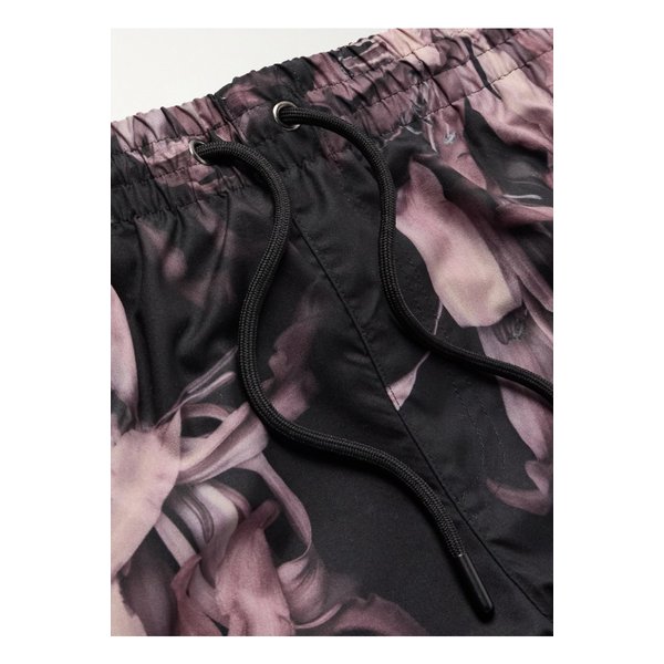 스트레이트 레그 미드 렝스 프린트 스윔 쇼츠 46376663162930400