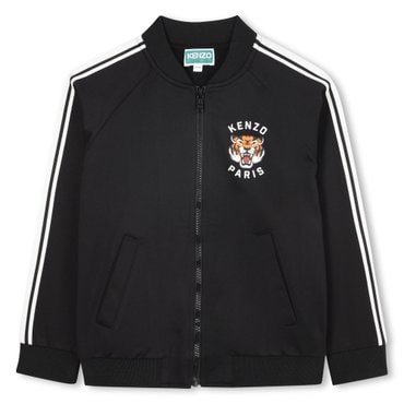 겐조키즈 CORE PROGRAM 럭키 타이거짚업 25FW(Z256AFHT11-블랙)