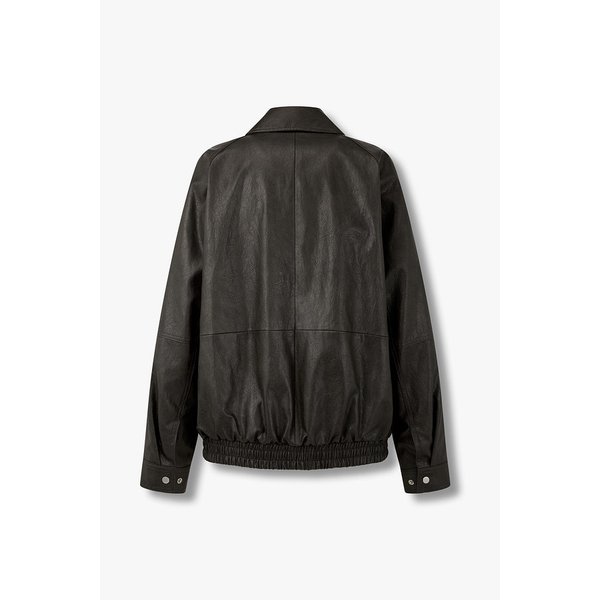 신세틱레더 오버핏점퍼 9196161193073