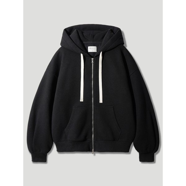 유스풀 멜로우 후드 집업 블랙 SJHD1539