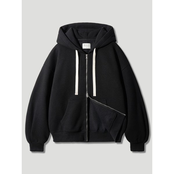 유스풀 멜로우 후드 집업 블랙 SJHD1539