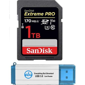  샌디스크 익스트림프로 SanDisk Extreme Pro 1TB SDXC SD 메모리 카드 Canon EOS R3 R5 R6 미러