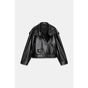 ZARA 자라 가죽 바이커 자켓 3046 276 800