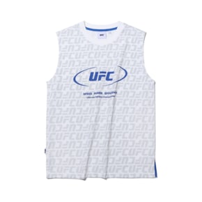 UFC 로고 모노그램 레귤러핏 슬리브리스 U4SLU2303