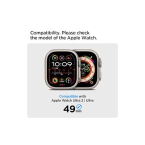 Spigen Apple Watch Ultra2 케이스 Ultra 49mm 잠금 기