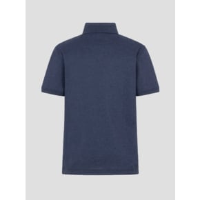 [니플밴드 증정]  24SS (Essential) 남녀공용 수피마 코튼 피케 티셔츠 -  블루(BC4242E01P)