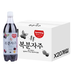 술픽 참주가 톡톡복분자주 7도 750ml X 20세트